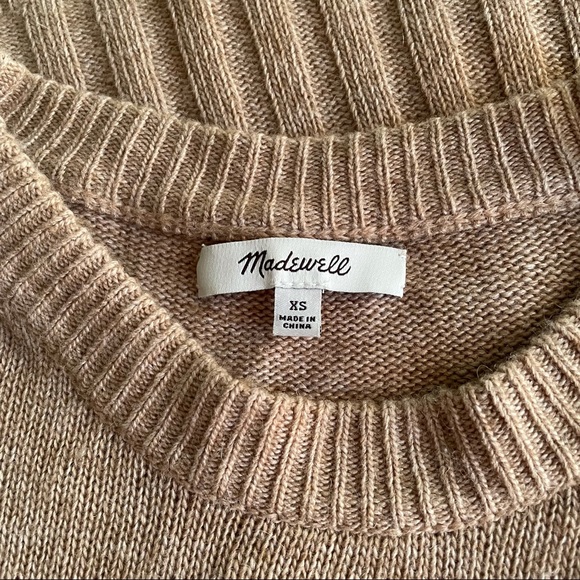 Madewell Ayres Wide-Sleeve Pullover Sweater XS - Picture 6 of 9